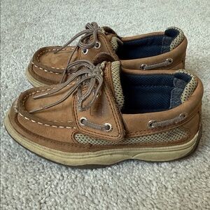Sperry Topsider Lanyard Boat Shoes | toddler / preschool size 9